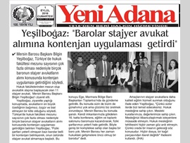 BASINDA BAROMUZ (Baro Bşk. Bilgin Yeşilboğaz: "Yargımız Bağımsız Olsaydı, Amerika Papazını İsteyemezdi")
