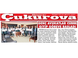 BASINDA BAROMUZ (Yeşilboğaz: "Avukatların Mücadeleleri Yasalarla Engellenmeye Çalışılıyor")