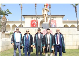 MERSİN BAROSU ADLİ YIL AÇILIŞ TÖRENİ DÜZENLEDİ