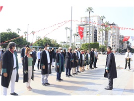 MERSİN BAROSU ADLİ YIL AÇILIŞ TÖRENİ DÜZENLEDİ