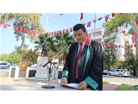 SİLİFKE İLÇE TEMSİLCİLİĞİMİZ ADLİ YIL AÇILIŞ TÖRENİ DÜZENLEDİ