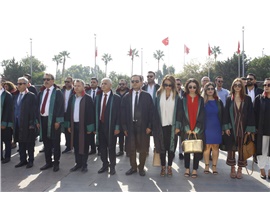 MERSİN BAROSU 2022-2023 ADLİ YIL TÖRENİ DÜZENLEDİ
