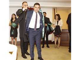 33 STAJYER AVUKATIMIZ YEMİN EDİP CÜBBE GİYDİ
