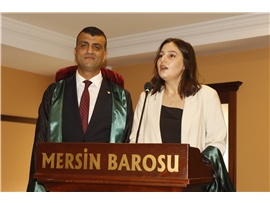 33 STAJYER AVUKATIMIZ YEMİN EDİP CÜBBE GİYDİ
