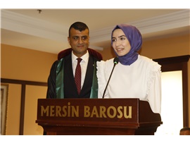 33 STAJYER AVUKATIMIZ YEMİN EDİP CÜBBE GİYDİ
