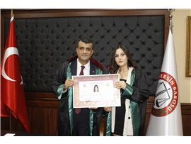 33 STAJYER AVUKATIMIZ YEMİN EDİP CÜBBE GİYDİ