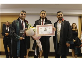 STAJYER AVUKATLARIMIZ, AVUKATLIK RUHSATNAMELERİNİ ALDI