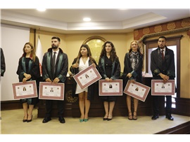 STAJYER AVUKATLARIMIZ, AVUKATLIK RUHSATNAMELERİNİ ALDI