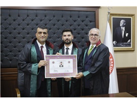 STAJYER AVUKATLARIMIZ, AVUKATLIK RUHSATNAMELERİNİ ALDI