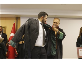STAJYER AVUKATLARIMIZ, AVUKATLIK RUHSATNAMELERİNİ ALDI