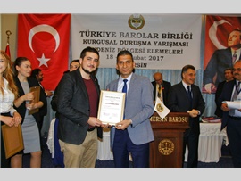 BAŞKANIMIZDAN STAJYER AVUKATLARIMIZA TEŞEKKÜR MESAJI
