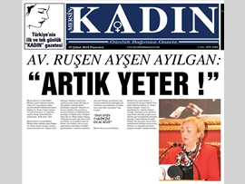 BASINDA MERSİN BAROSU (Av. Ruşen Ayşen Ayılgan: Artık Yeter ! ")