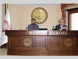 MERSİN BAROSU 2018-2019 STAJ EĞİTİM PROGRAMI’NIN İKİNCİ DÖNEMİ BAŞLADI
