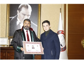 STJ. AV. AHMET ARI DÖLEK CÜBBE GİYEREK AİLEMİZE KATILDI