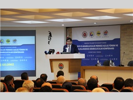 BARO BŞK. AV. ALİ ER: “MERSİN TİCARET VE SANAYİ ODASI TAHKİM VE ARABULUCULUK MERKEZİ HAYIRLI OLSUN”