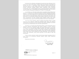 TANIMA VE DENKLİK KONUSUNDA BİLGİLENDİRME HAKKINDA