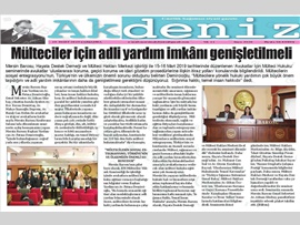 BASINDA BAROMUZ (Avukatlar İçin Mülteci Hukuku Semineri)