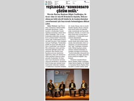 BASINDA BAROMUZ (Konkordato Krize Çözüm mü? Konulu Konferans)