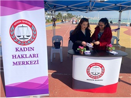 KADININ HUKUKİ HAKLARINI ANLATAN BROŞÜR DAĞITILDI