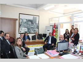 BARO BAŞKANIMIZ VE YÖNETİM KURULUMUZ, MERSİN BÜYÜKŞEHİR BELEDİYESİ AVUKATLARINI ZİYARET ETTİ