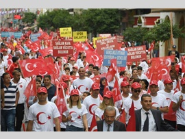 BARO BAŞKANIMIZ AV. ALİ ER 19 MAYIS KUTLAMALARINA KATILDI