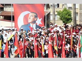 19 MAYIS ATATÜRK’Ü ANMA GENÇLİK VE SPOR BAYRAMI’NI COŞKUYLA KUTLADIK