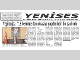 BASINDA BAROMUZ (Baro Başkanımız Bilgin Yeşilboğaz'ın 15 Temmuz Mesajı)