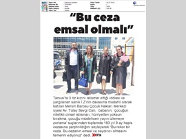BASINDA BAROMUZ (Cinsel Tacize Rekor Ceza)