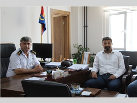 BARO BAŞKANIMIZ AV. BİLGİN YEŞİLBOĞAZ, TARSUS CEZAEVİ JANDARMA TABUR KOMUTANLIĞI’NI ZİYARET ETTİ (19.07.2018)