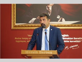 BARO BAŞKANIMIZ AV. BİLGİN YEŞİLBOĞAZ: “BU KENTTEN NE İSTİYOR SUNUZ?”
