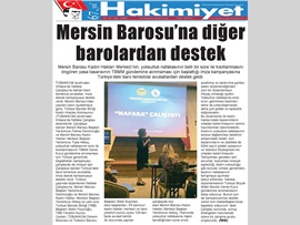 BASINDA BAROMUZ (Nafaka Düzenlemesi İptal Kampanyasına Barolardan Destek)