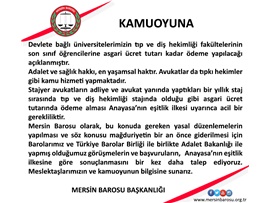 STJ. AVUKATLAR DA ASGARİ ÜCRET TUTARINDA ÖDEME ALMALI