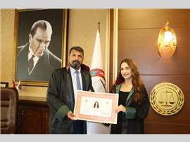 BARO BŞK. BİLGİN YEŞİLBOĞAZ: “HUKUKÇUNUN PUSULASI HUKUKTUR, ADALETTİR, ÖZGÜRLÜKTÜR”