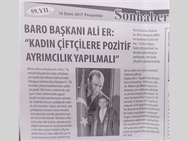 BASINDA BAROMUZ (Başkanımızın 'Dünya Kadın Çiftçiler Günü' Mesajı)