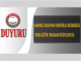 BİLİRKİŞİLİK TEMEL EĞİTİM PROGRAMI