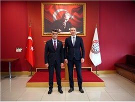 AV. ERİNÇ SAĞKAN’DAN BAROMUZA ZİYARET