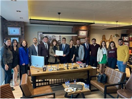 MESLEKTAŞLARIMIZIN OFİS AÇILIŞINA KATILDIK