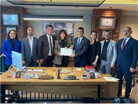 MESLEKTAŞLARIMIZIN OFİS AÇILIŞINA KATILDIK