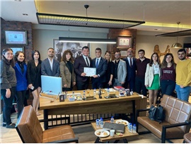 MESLEKTAŞLARIMIZIN OFİS AÇILIŞINA KATILDIK