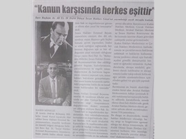 BASINDA BAROMUZ (Başkanımızın Dünya İnsan Hakları Günü Mesajı)