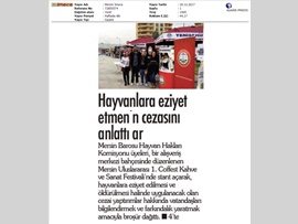 BASINDA BAROMUZ (Hayvan Hakları Komisyonumuz, Hayvanlara Eziyet Etmenin Cezai Yaptırımlarını Anlattı)