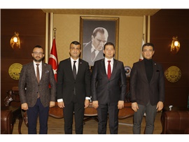 MERSİN 1. İDARE MAHKEMESİ BAŞKANI UĞUR KOCAMAN'DAN ZİYARET