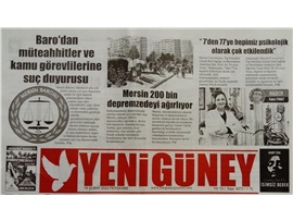 Mersin Barosu müteahhitler hakkında suç duyurusunda bulundu