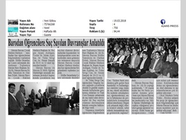BASINDA BAROMUZ (Baro Bşk. Er: "Çocuklar Suç Sayılan Davranışları Bilmiyor)