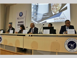 Baro Başkanımız, Çağ Üniversitesi Hukuk Fakültesinin Düzenlediği Sempozyuma Katıldı.
