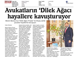 Dilek Ağacı Projesi ile ihtiyaç sahibi çocuklar hayaline kavuşuyor