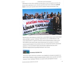 Başkanımız Yeşilboğaz; "Liman bilirkişi raporu mücadelemizi destekler nitelikte"