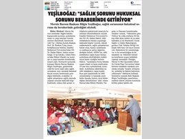 BASINDA BAROMUZ (Sağlık Hukuku Semineri)