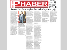 BASINDA BAROMUZ (Avukatlardan Seçim Öncesi Adaylara Çağrı)