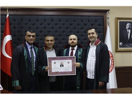 7 STAJYER AVUKATIMIZ, AVUKATLIK RUHSATNAMESİNİ ALDI
